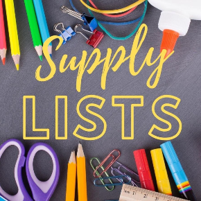 supply list collage